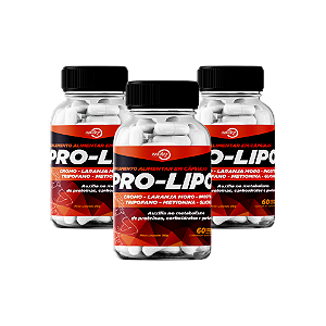 COMBO TRIPLO - PRÓ-LIPO (Auxilia no metabolismo de proteínas, carboidratos e gorduras)