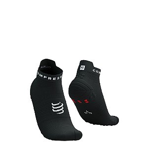 MEIA COMPRESSPORT CANO CURTO PRETA V4.0