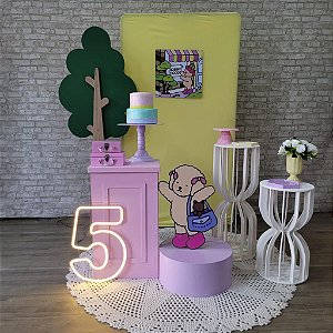 Alugue Tema Para Festa Decoração Bobbie Goods Tecido ( Modelo 3 )