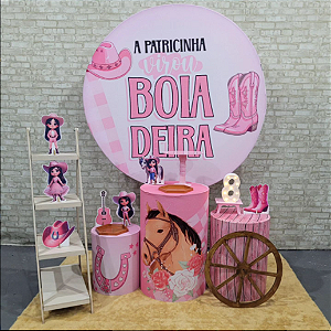 Alugue Tema Para Festa Decoração Boiadeira Tecido ( Modelo 2 )