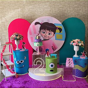 Alugue Tema Para Festa Decoração Boo Tecido ( Modelo 4 )