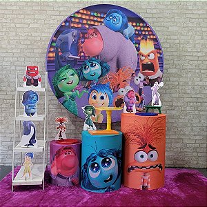 Alugue Tema Para Festa Decoração Divertidamente Tecido ( Modelo 2 )