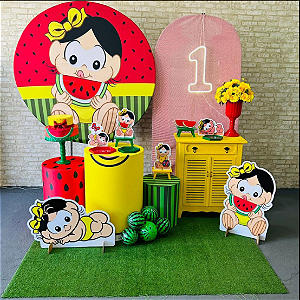 Alugue Tema Para Festa Decoração Magali Baby Tecido ( Modelo 3 )