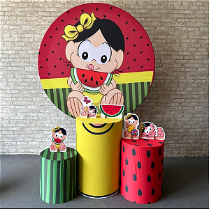 Alugue Tema Para Festa Decoração Magali Baby Tecido ( Modelo 1 )