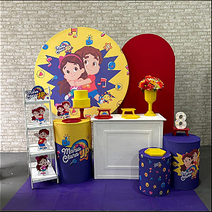 Alugue Tema Para Festa Decoração Maria Clara e JP Tecido ( Modelo 3 )