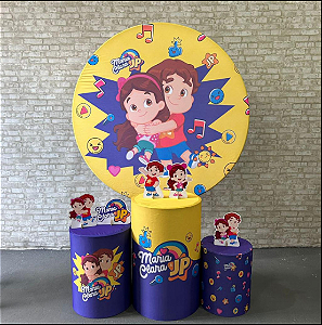 Alugue Tema Para Festa Decoração Maria Clara e JP Tecido ( Modelo 1 )