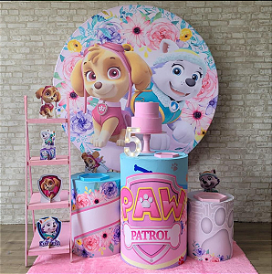 Alugue Tema Para Festa Decoração Skye e Everest Tecido ( Modelo 2 )