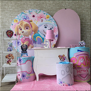 Alugue Tema Para Festa Decoração Skye e Everest Tecido ( Modelo 3 )