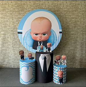 Alugue Tema Para Festa Decoração Poderoso Chefinho Tecido ( Modelo 1 )