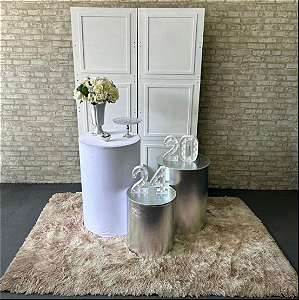 Alugue Tema Para Festa Decoração Ano Novo Tecido ( Modelo 2 )