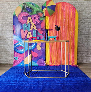 Alugue Tema Para Festa Decoração Carnaval Tecido ( Modelo 3 )
