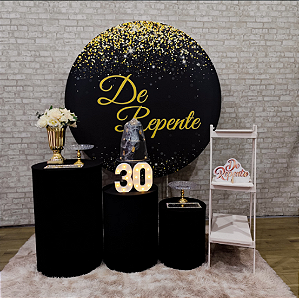 Alugue Tema Para Festa Decoração De Repente Tecido ( Modelo 2 )