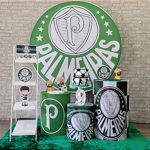Alugue Tema Para Festa Decoração Palmeiras Tecido ( Modelo 2 )