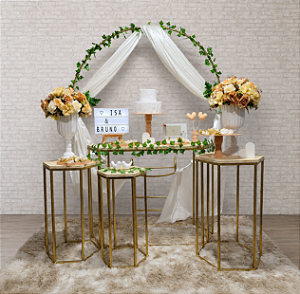 Alugue uma Decoração para Casamento ou Noivado ( Modelo 04 )