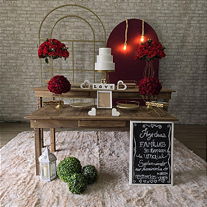 Alugue uma Decoração para Casamento ou Noivado ( Modelo 28 )