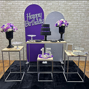 Alugue Tema Para Festa Decoração Euphoria Tecido ( Modelo 3 )