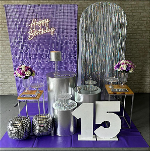 Alugue Tema Para Festa Decoração Euphoria Tecido ( Modelo 5 )