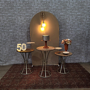 Alugue Tema Para Festa Decoração Happy Onça Tecido ( Modelo 2 )