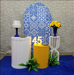 Alugue Tema Para Festa Decoração Limão Tecido ( Modelo 1 )