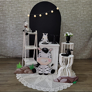 Alugue Tema Para Festa Decoração Zebrinha Tecido