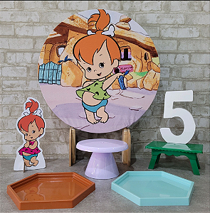 Alugue Tema Para Festa na Mesa Decoração Pedrita