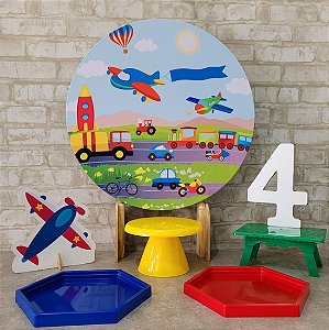 Alugue Tema Para Festa na Mesa Decoração Carros