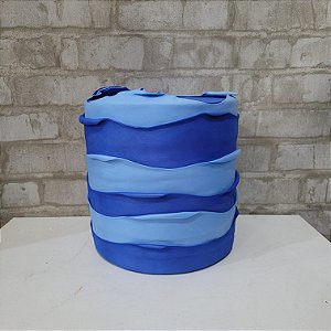 Alugue Bolo Fake Tema - Azul Mesclado