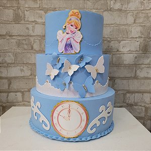Alugue Bolo Fake Tema - Cinderela