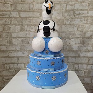 Alugue Bolo Fake Tema - Frozen