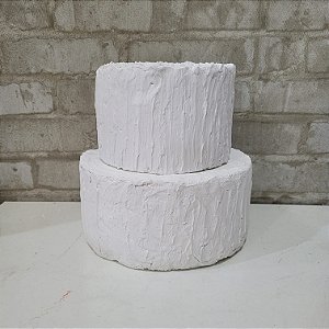 Alugue Bolo Fake Tema - Branco