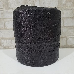 Alugue Bolo Fake Tema - Glitter Preto