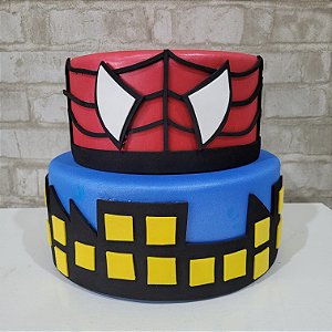 Alugue Bolo Fake Tema - Homem Aranha