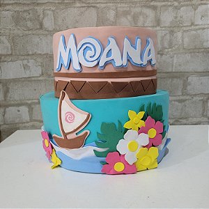 Alugue Bolo Fake Tema - Moana