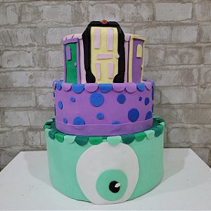 Alugue Bolo Fake Tema - Monstros S.A.