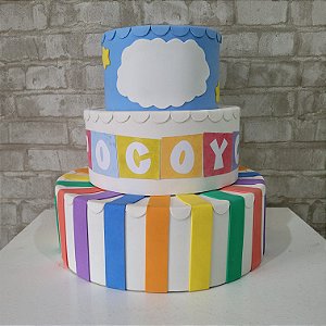 Alugue Bolo Fake Tema - Pocoyo