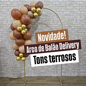 Compre Balão Para Festa Decoração 1.5 Metros Tons Terrosos ( Cores Lisas )