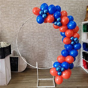 Compre Balão Para Festa Decoração 2 Metros Homem Aranha ( Cores Metalizadas )