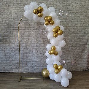 Compre Balão Para Festa Decoração 3 Metros Branco com Bubble ( Cores Lisas )