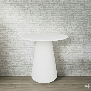 Alugue Mesa Cone Branco M