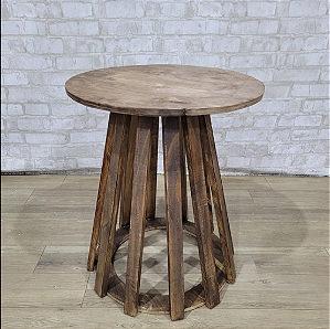 Alugue Mesa Redonda de Madeira G