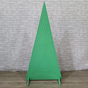 Alugue Painel Triangulo MDF Verde