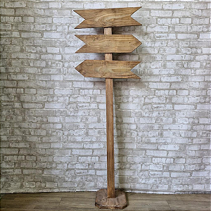 Alugue Painel Placa Rústica