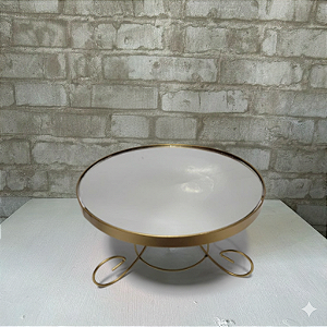 Alugue Boleira Espelhada Dourado ( Modelo 1 )