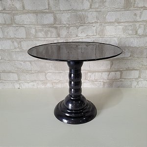 Alugue Boleira Colonial Regulável Lisa Preto