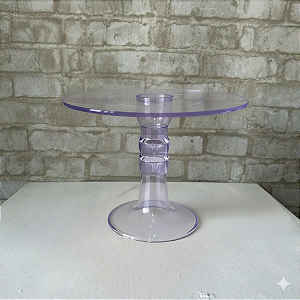 Alugue Boleira Colonial Regulável Lisa Transparente