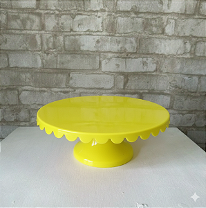 Alugue Boleira Babado Amarelo