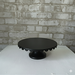 Alugue Boleira Babado Preto