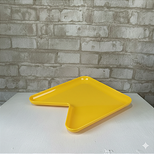 Alugue Bandeja Bandeira Amarelo