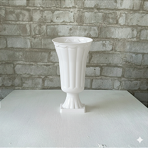 Alugue Vaso Grego Branco G