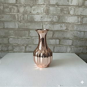 Alugue Mini Vaso de Porcelana Rose Gold